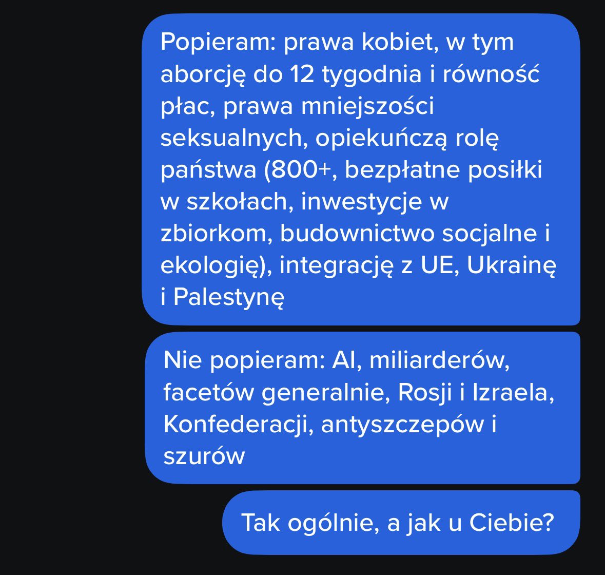 bartekryt's tweet photo. A wy jak zaczynacie gadkę z maczami https://t.co/VUy63f4Qyv