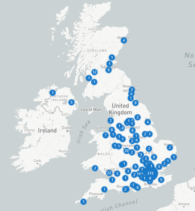 ShazanShazanne's tweet photo. The UK already has 529 data centres. That is without the new ones planned https://t.co/brijw6UONw