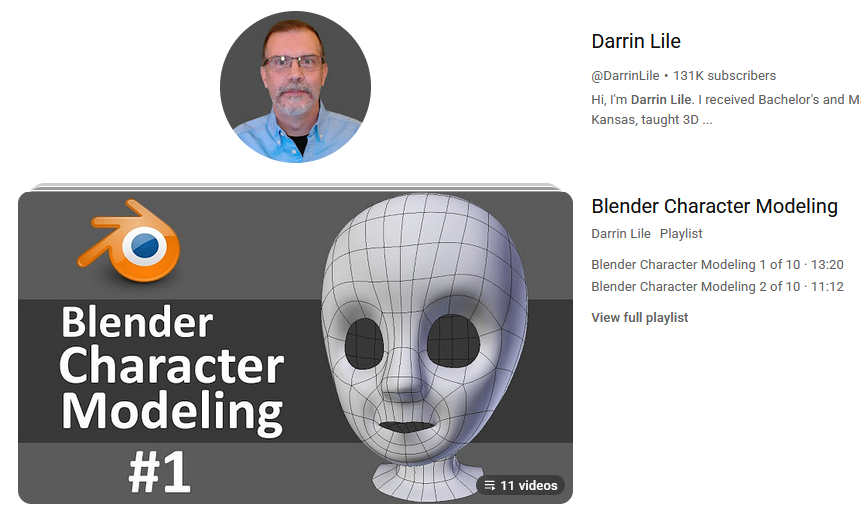 robert00poole's tweet photo. Even though the donut tutorial made me realize Blender as a whole was possible, this one was the one to make me realizing character modelling specifically was possible https://t.co/tKKThwgjzC
