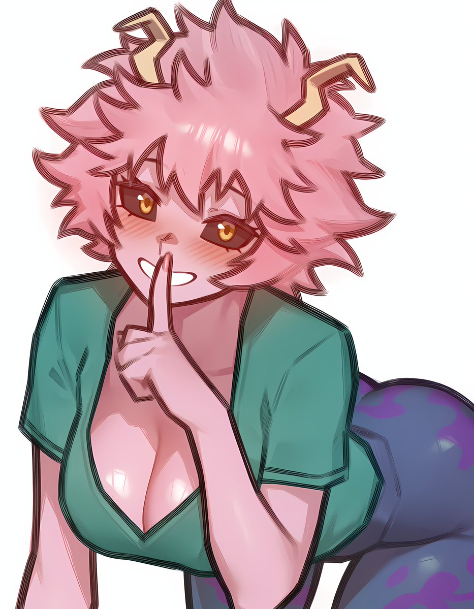 SlideyAlt's tweet photo. Ashido Mina - My Hero Academia https://t.co/m3nesmPN9P