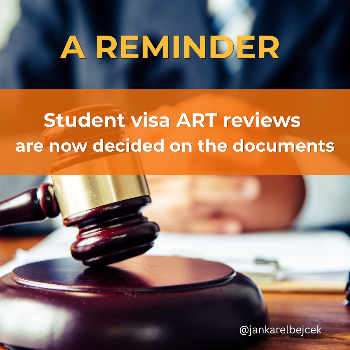 edu_cli's tweet photo. A reminder - Student Visa ART Reviews Are Now Decided on the Papers
From 1 June 2026, most Subclass 500 ART review applications are assessed without an oral hearing!
#MigrationAgents #StudentVisa #Educli #MigrationRegulations #VisaRefusal https://t.co/PKjPaqynbA