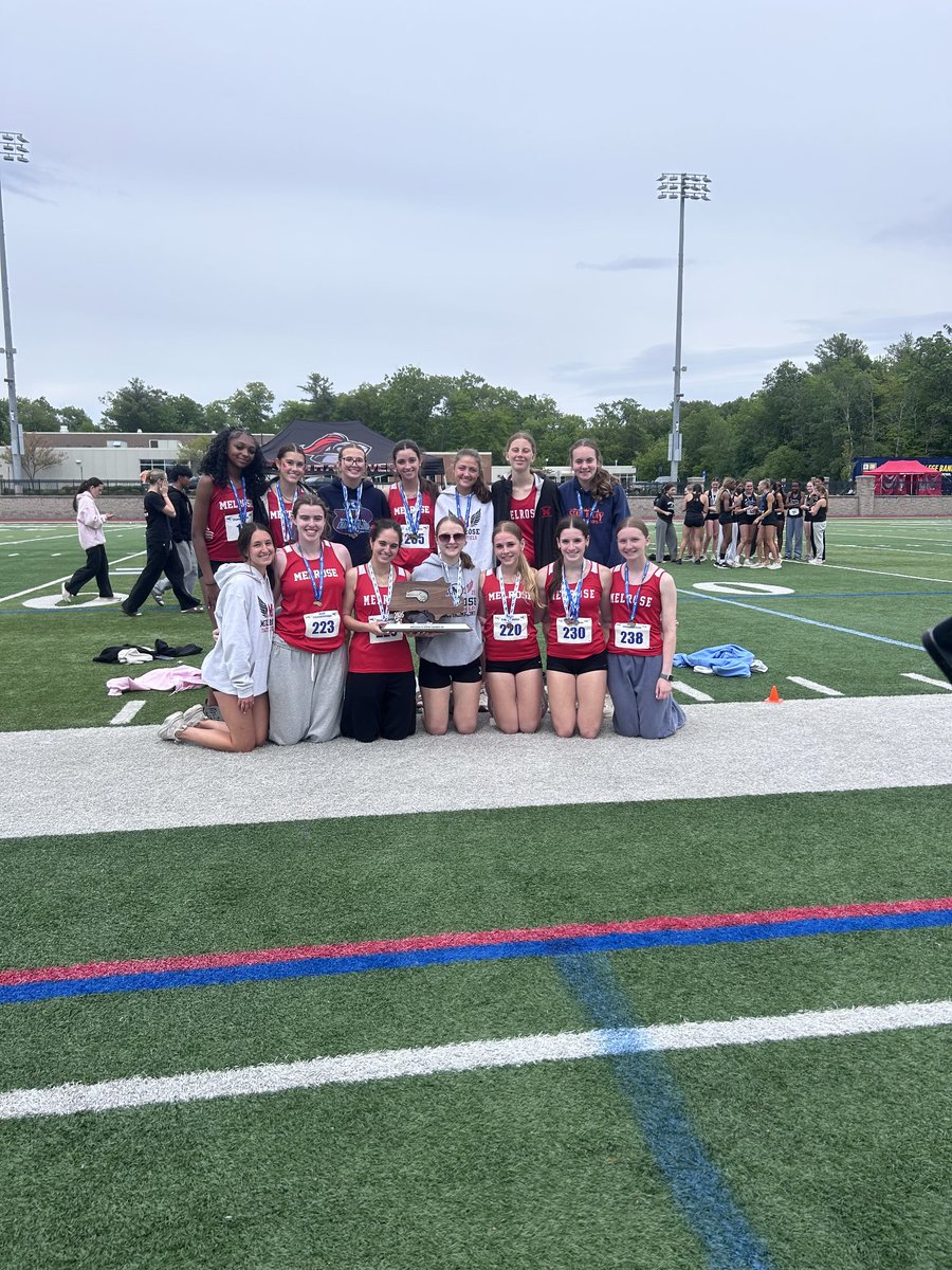 MHSathletix's tweet photo. Congrats to Girls Track &amp; Field on placing 2nd in the MIAA D3 Track &amp; Field Championship! #MelrosePS https://t.co/ACBvehwXuH
