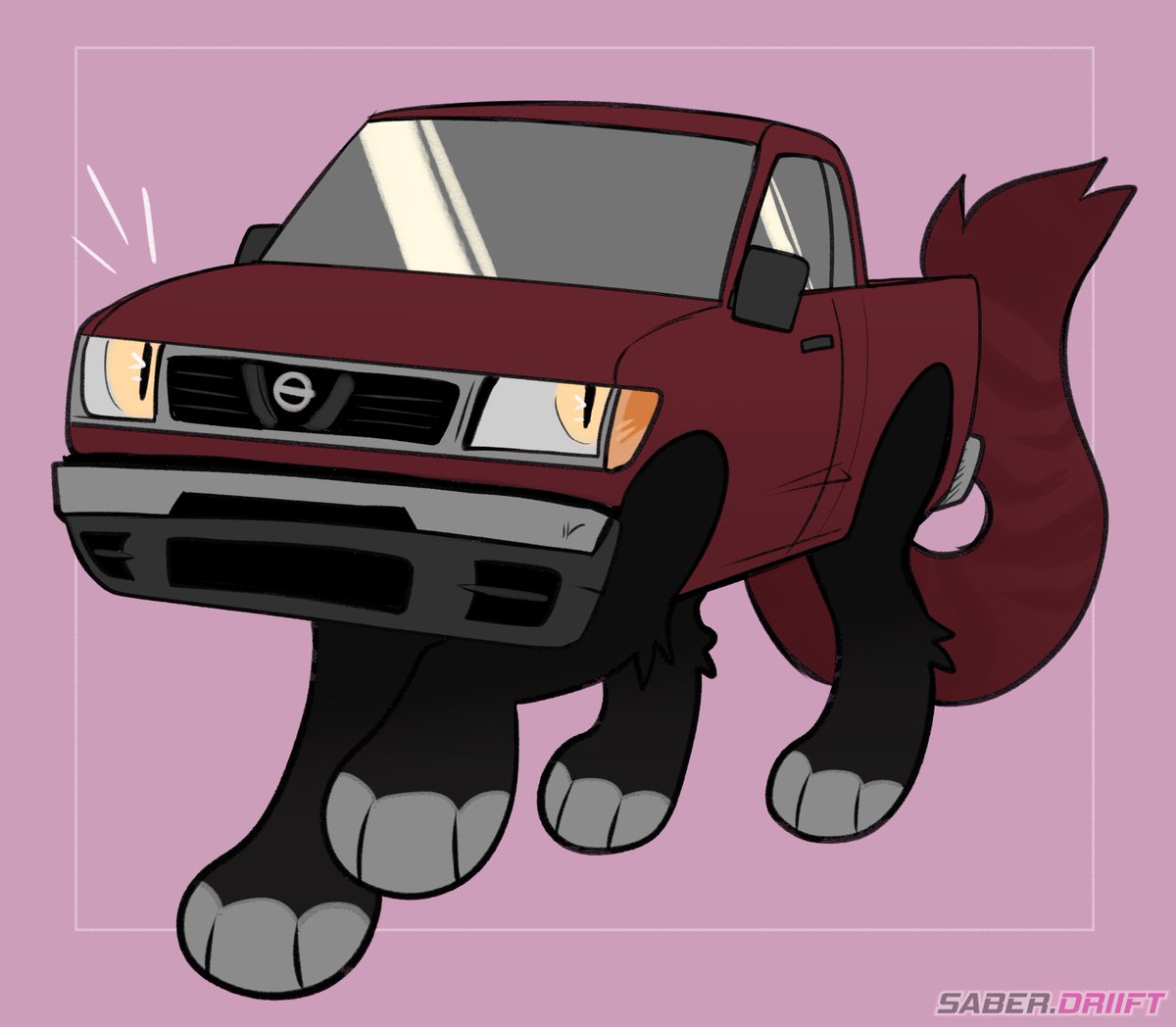 SaberDriift's tweet photo. Tabby the truck https://t.co/uQ2QomcqNE