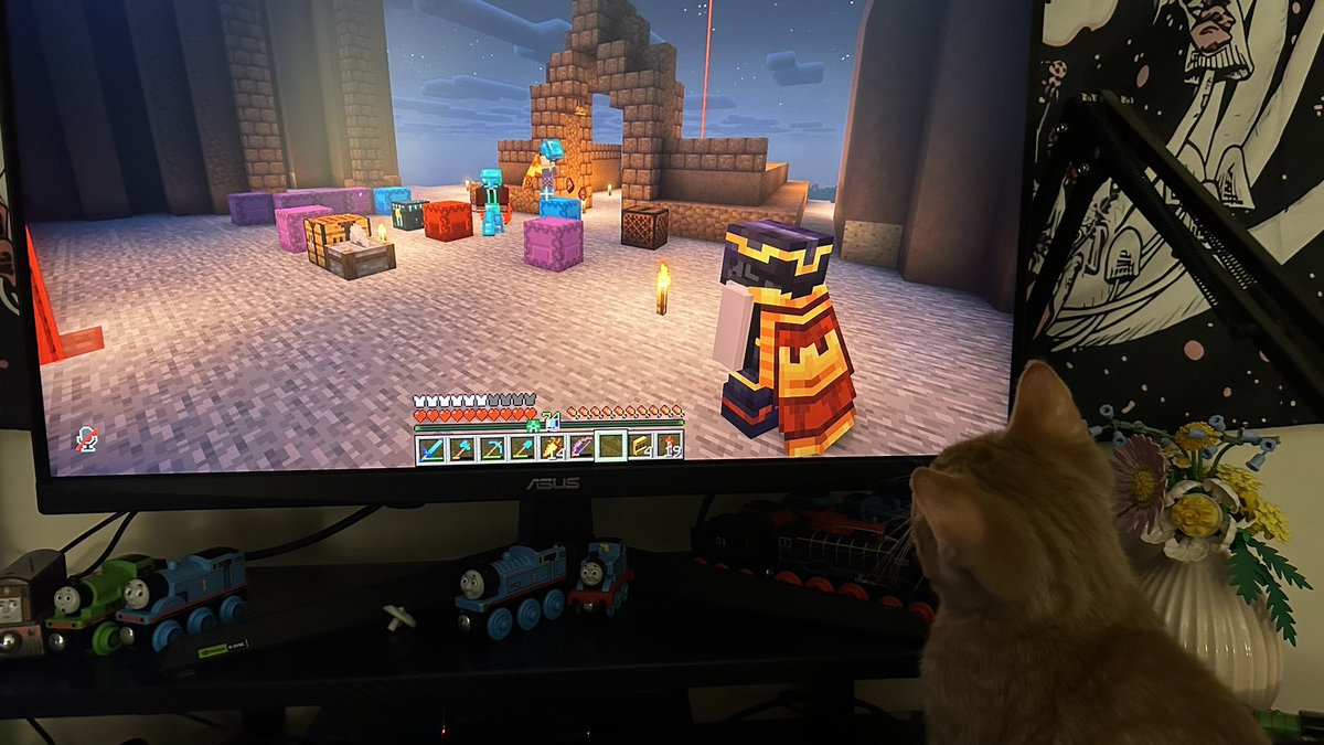 Kayphooey's tweet photo. @VAbrickaleg i love minecraft 🩵 https://t.co/5VU75mXVVr
