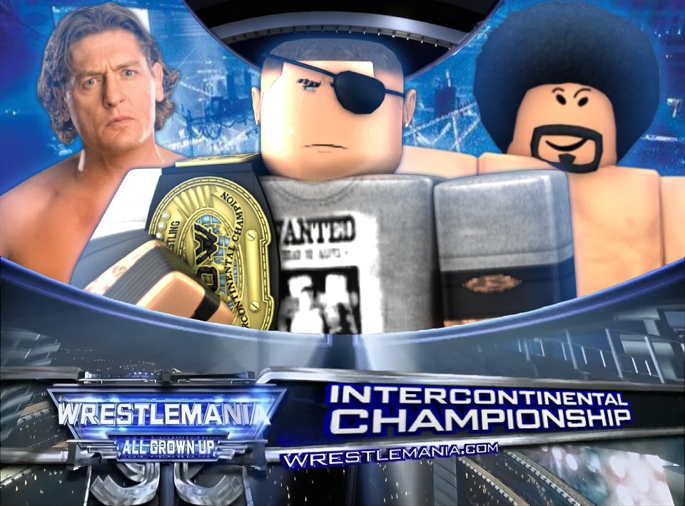 GOWRBLX's tweet photo. @buggwashere Defends His Intercontinental Championship against @32magiccc and #Karlito in a Triple Threat Match! https://t.co/AmdIY2KU18