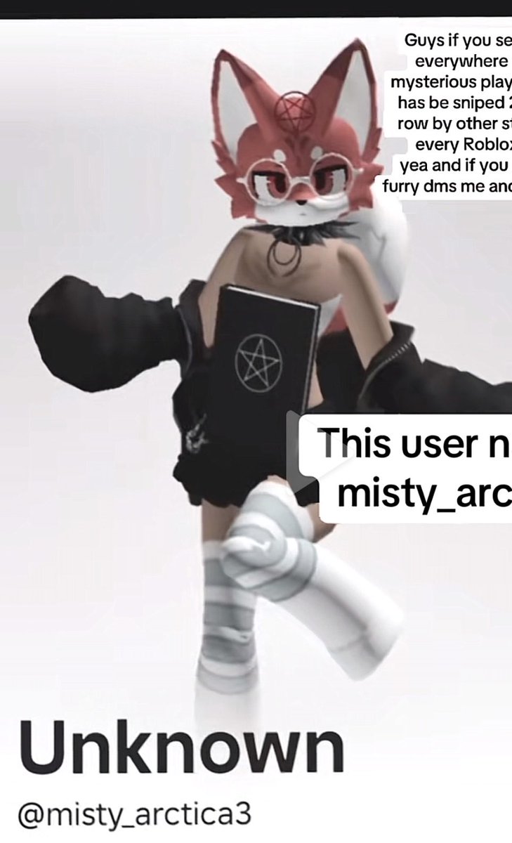 Kittehbebe's tweet photo. I DO NOT have Roblox and never will lol if you think you’re talking to me you’re probably not. 

Always dm me here or on my Instagram @/Foxiibebe_ to confirm if it’s me or not.  

It’s so annoying. People can’t be themselves and have to pretend to be someone else for clout. 💀 https://t.co/16OiUo7PzX