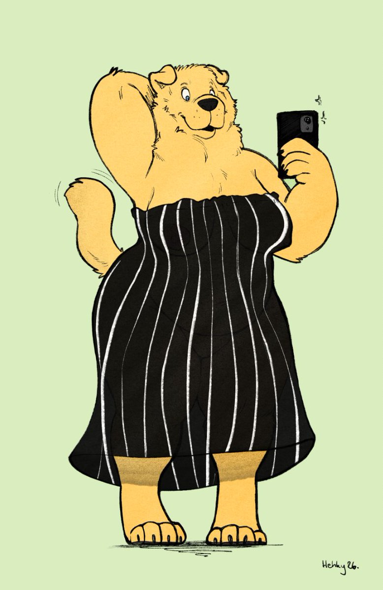 HehkyArt's tweet photo. She show her new summer dress https://t.co/5JdrP2bDQh