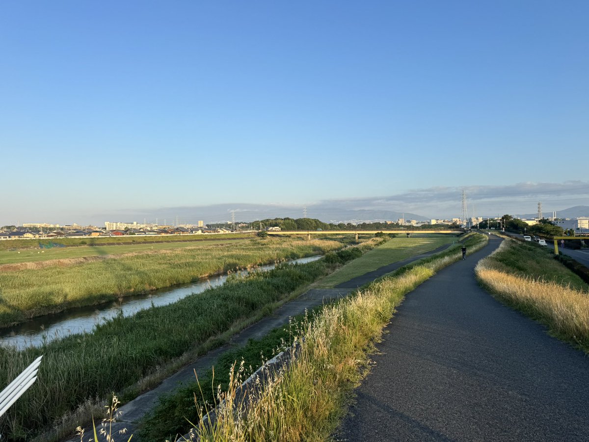 HIRO32CC's tweet photo. モーニン猪名川
むわっと暑い https://t.co/Uv2AaBmcIn