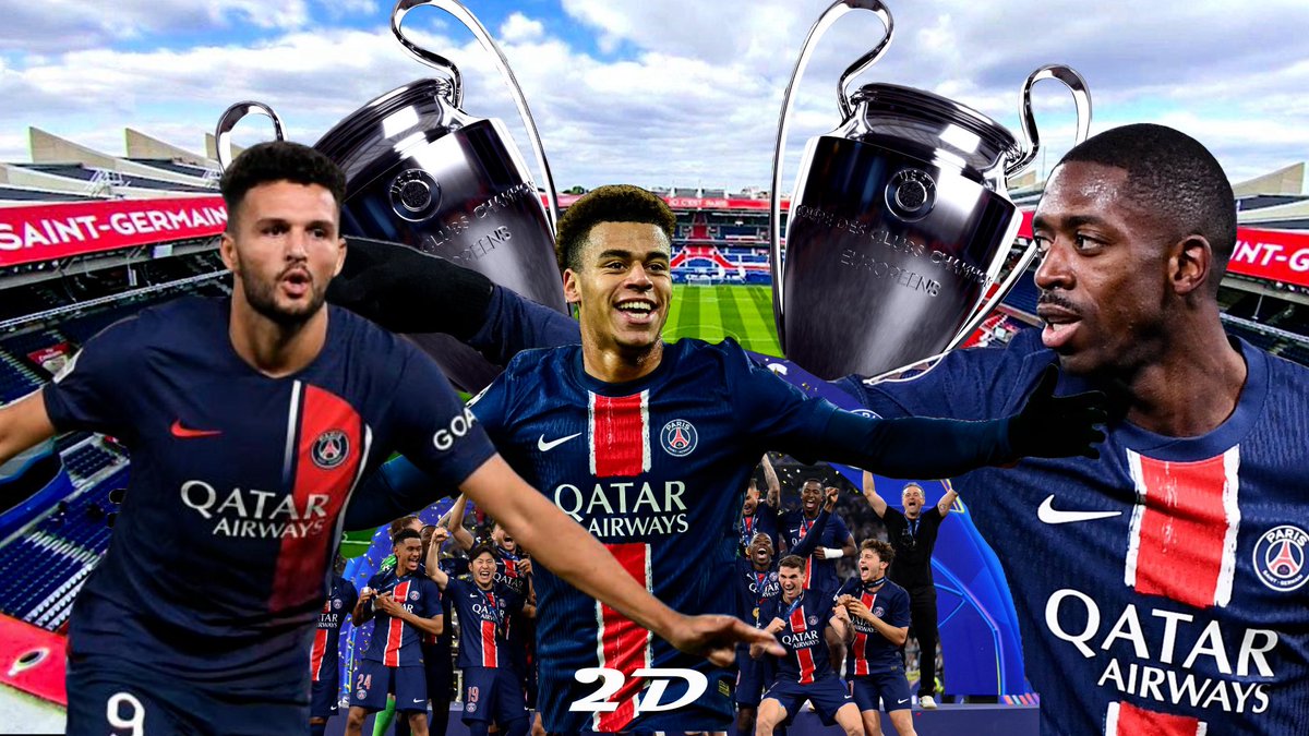2visualsfx's tweet photo. I created this Wallpaper Yesterday to commemorate @PSG_English winning the @ChampionsLeague. Not too bad for a first #wallpaper edit right? #adobe #champions #pag #edit #adobeaftereffect #him #dope #visuals #news #digital https://t.co/DHoQ4gBeom
