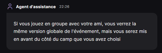 Flogaming555's tweet photo. @AlexLeak__ L'assistance m'a dit ça, je pense que ça sera presque pareil ducoup. Peut-être des dialogues qui changent. https://t.co/NQOUDzaQfX