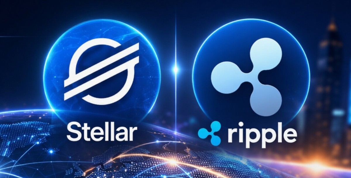 IKarBTC's tweet photo. 🚀 Stellar (XLM) and Ripple (XRP) have officially entered the Top 100 Cross-Border Payments 2026 ranking.

Both networks now stand alongside Visa and PayPal thanks to instant, low-cost international payments and global liquidity provision.

Blockchain is no longer competing with traditional finance — it is becoming an integral part of it. 🌍⚡️

#XLM #XRP #Stellar #Ripple #Payments #Crypto #Fintech