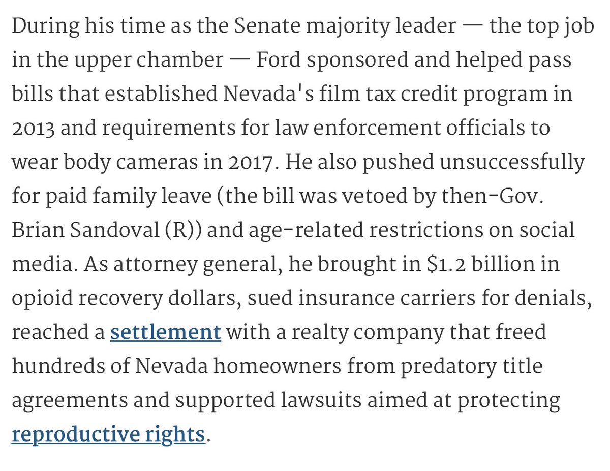 AaronDFordNV's tweet photo. Like thousands of families in our state, I understand the meaning of struggle. And in this Lombardo-Trump economy, Nevadans deserve a fighter who will give them a helping hand.

That's why I’m running for governor: so that we can finally put Nevadans first and people over politics.