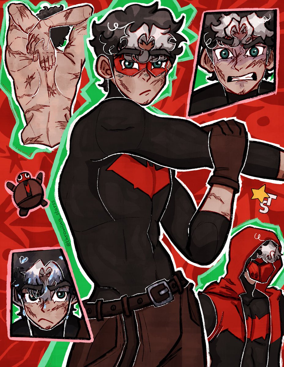 throwing_starss's tweet photo. TikTok didn’t like this one ToT #jasontodd #redhood #dc #dccomics https://t.co/n78iDsQlGa