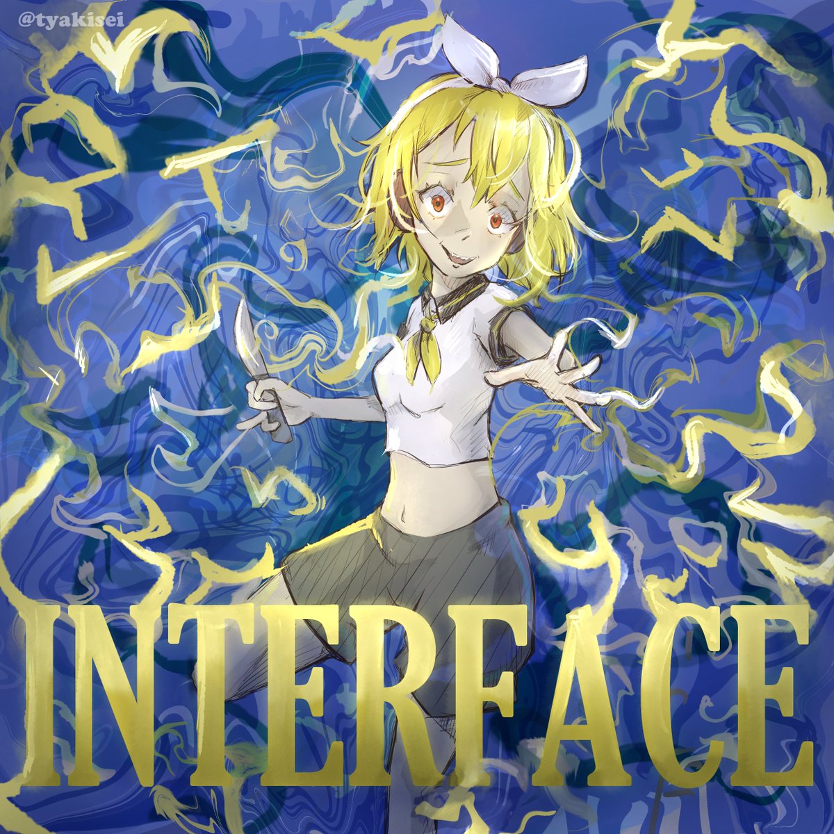 tyakisei's tweet photo. 2026 / 2019 progress. Interface Rin by Masa Works Design (ell). 
I thank the volunteers who have given and continue to give their time and hope to find the song!!  #Vocaloid #MasaWorksDesign #鏡音リン https://t.co/g6KnrapqXO