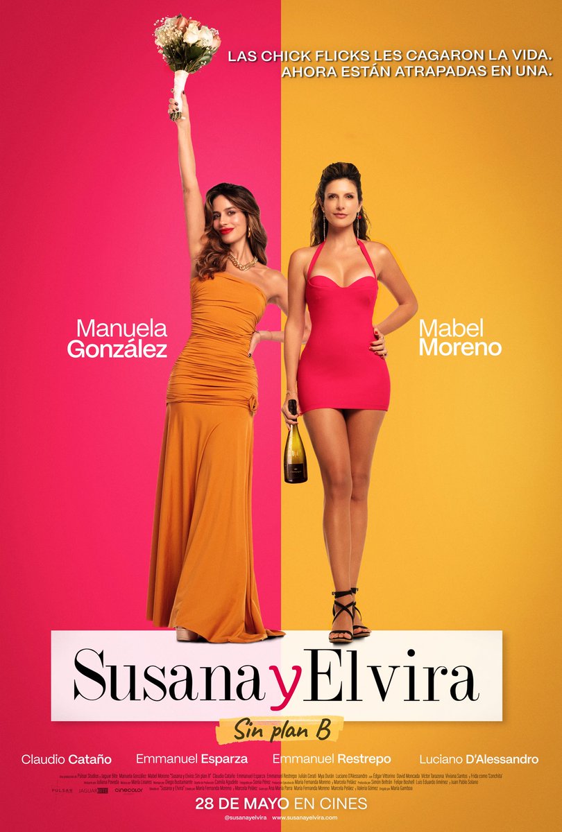 susanayelvira's tweet photo. Nosotras no hablamos de política con nuestras familias, pero si la tuya te tiene hostigada con memes y fake news: Susana y Elvira sin Plan B hoy domingo, en tu cine más cercano. #SusanayElvira https://t.co/gMY9kNEEdj