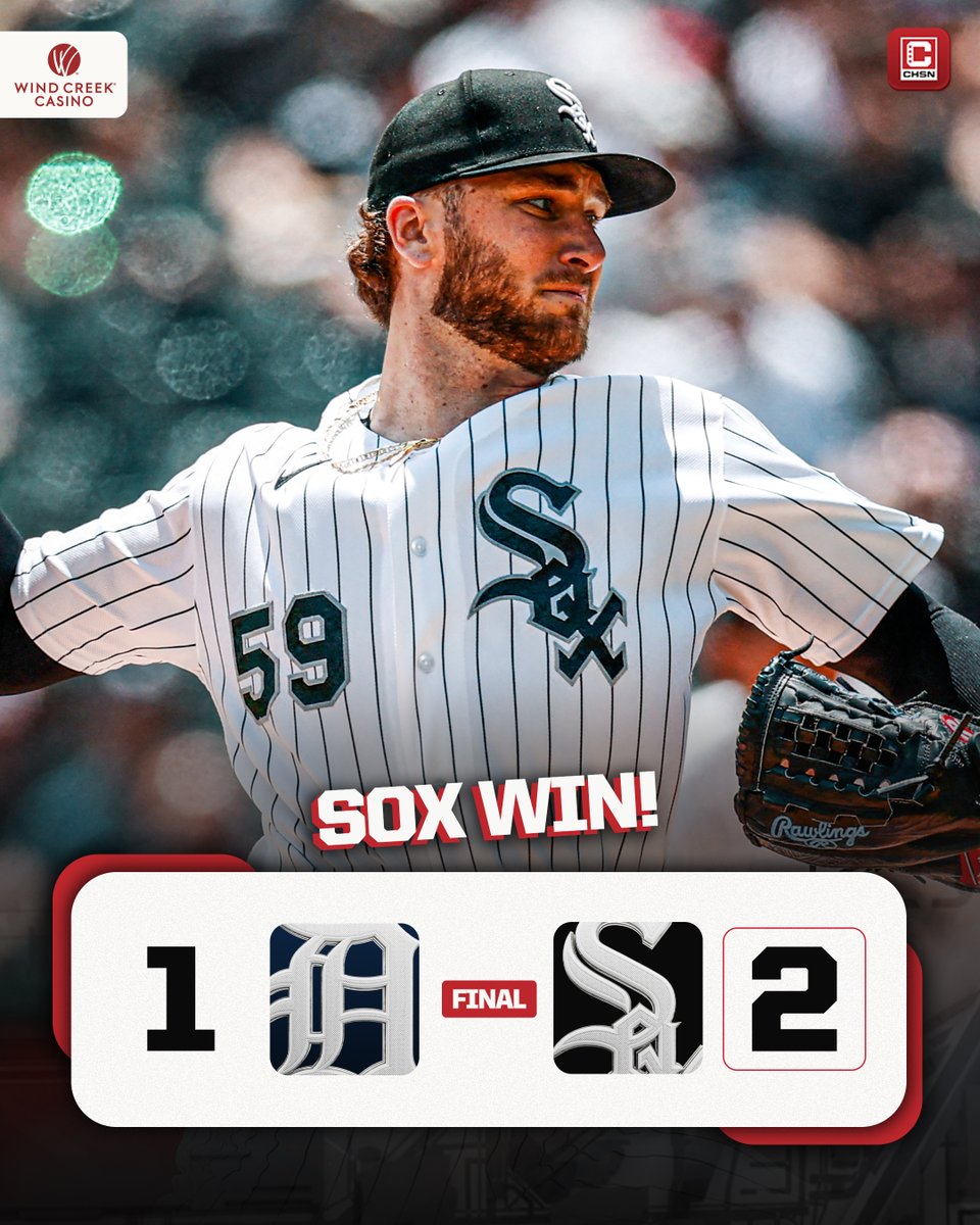 CHSN_WhiteSox's tweet photo. The @whitesox sweep Detroit and have won 5 in a row! https://t.co/6mgEZS9p5w