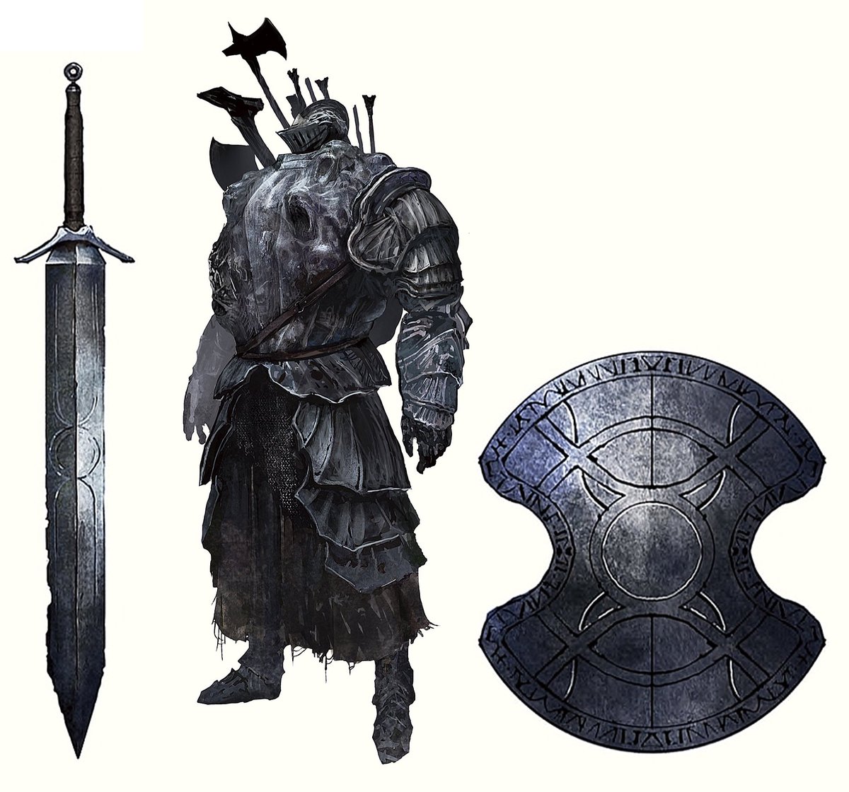FromsoftHoarder's tweet photo. Dark Souls 2 - Pursuer https://t.co/8LaRoKyE3K