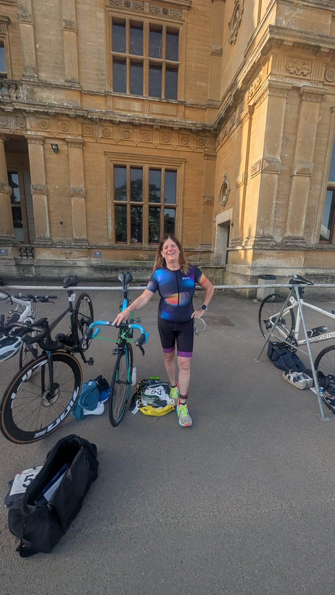 AmandaVirgo3's tweet photo. Couldn’t be prouder of myself I have just become a triathlete ,I have been running for 3 years now and achived 5k,10ks , half Marathons and marathons  thanks to my friends for making me believe in myself and pushing myself to do it all https://t.co/MEOaaTbYJ4