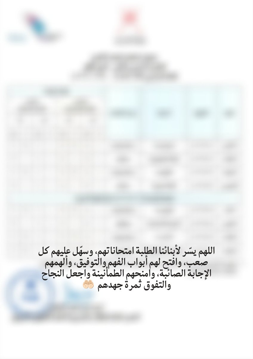 s888f's tweet photo. اللهم وفّق أبناءنا الطلبة، وافتح لهم أبواب النجاح والتوفيق، ويسّر لهم أمورهم، وأنر دروبهم بالعلم والمعرفة، واجعل لهم في كل خطوة خيرًا وبركة، وارزقهم التفوق والسداد في الدنيا والآخرة #الاختبارات_النهائية https://t.co/aEeABAKOjQ