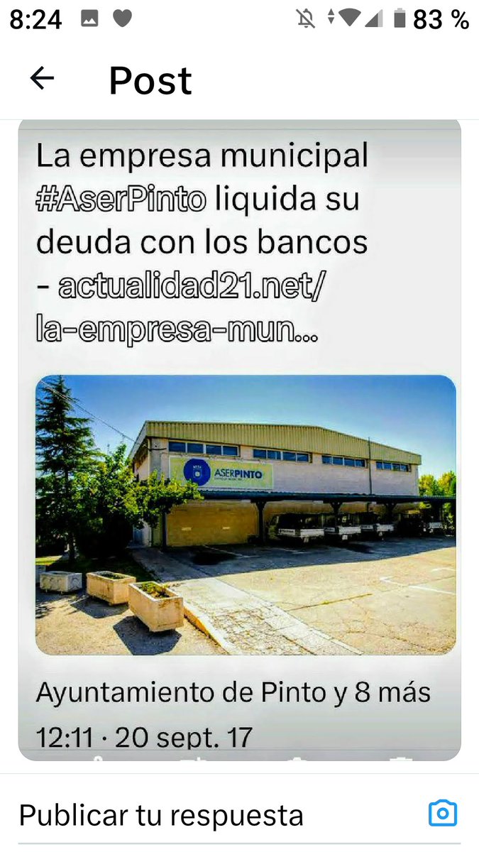 aaansl's tweet photo. Hechos reales, lo hizo con la empresa municipal de Aserpinto.
El PP de Pinto con los concejales @Aguado_pp
@fgonzalezjaen
Dejaron caer #Aserpinto, gracias al gobierno municipal de Ganemos Pinto, salvo pagando a los bancos más los intereses. El ADN del PP.🌿🫰🤫🫴👇
#GanasDepinto https://t.co/jdb4JbmCuz