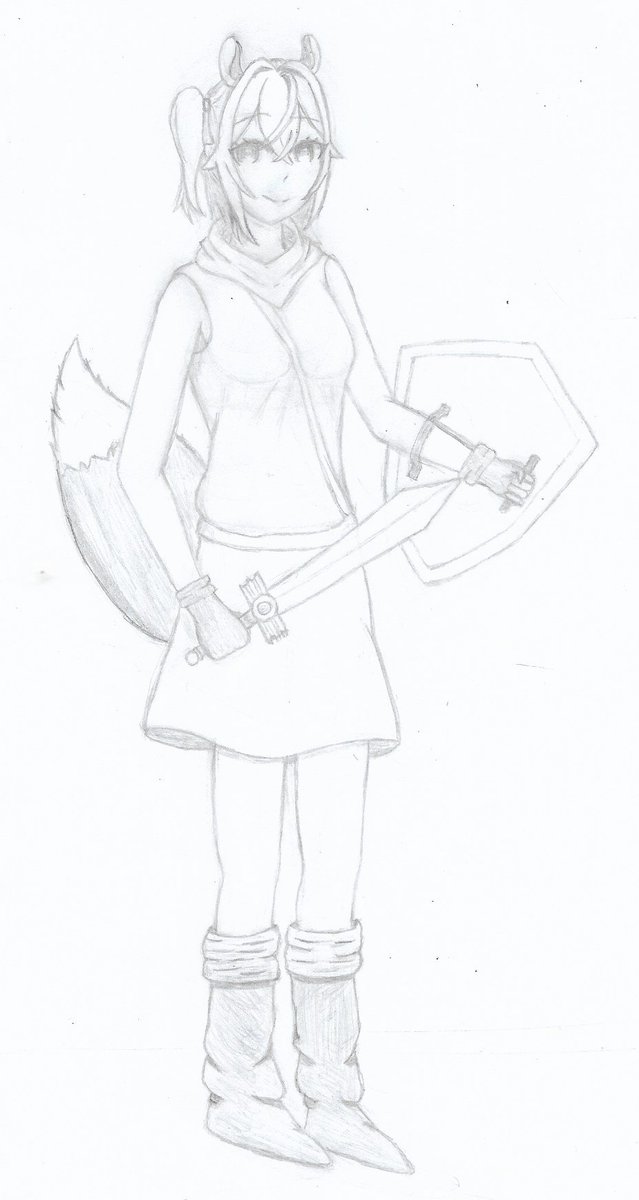 ningemta's tweet photo. Nimi's Tunic videos are much Fun!
gave her a fox tail just because I wanted do draw a fox tail.
#nimagery https://t.co/8gmhtCPPJG
