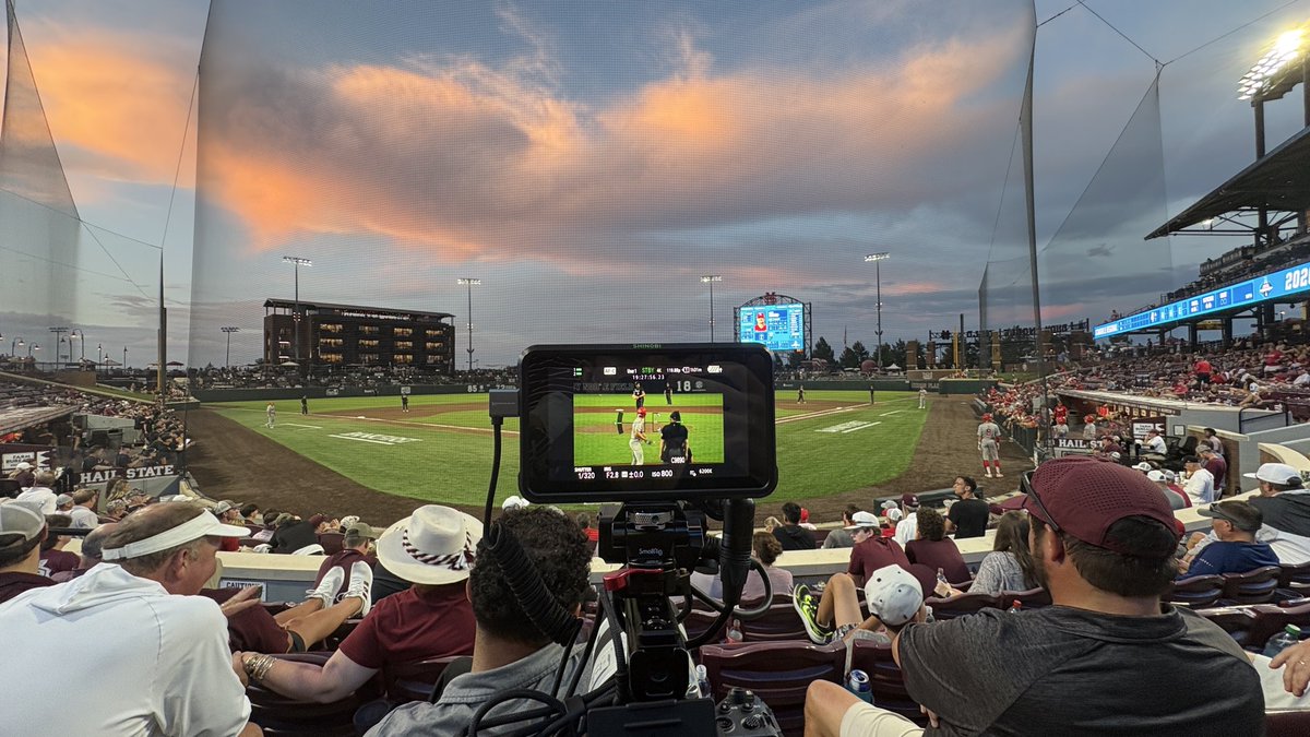 NewsElder's tweet photo. Sam Jones ‘24 has been covering the UC Baseball team at the NCAA Regional Tournament in Starkville, Mississippi! 
📸 MDG_Creative
#Altiora https://t.co/xFGUdiKCmb