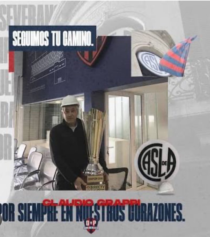 cuervofeno's tweet photo. Gracias a todos por apoyarnos en esta elección, sin dudas vamos a hacer un club mejor. Mi mayor homenaje a nuestro guía en el cielo, el querido Claudio Grappi, que dejó la vida por San Lorenzo.
@OyPSL @primerosanlore 
💙❤️ https://t.co/H7noV5ETXz