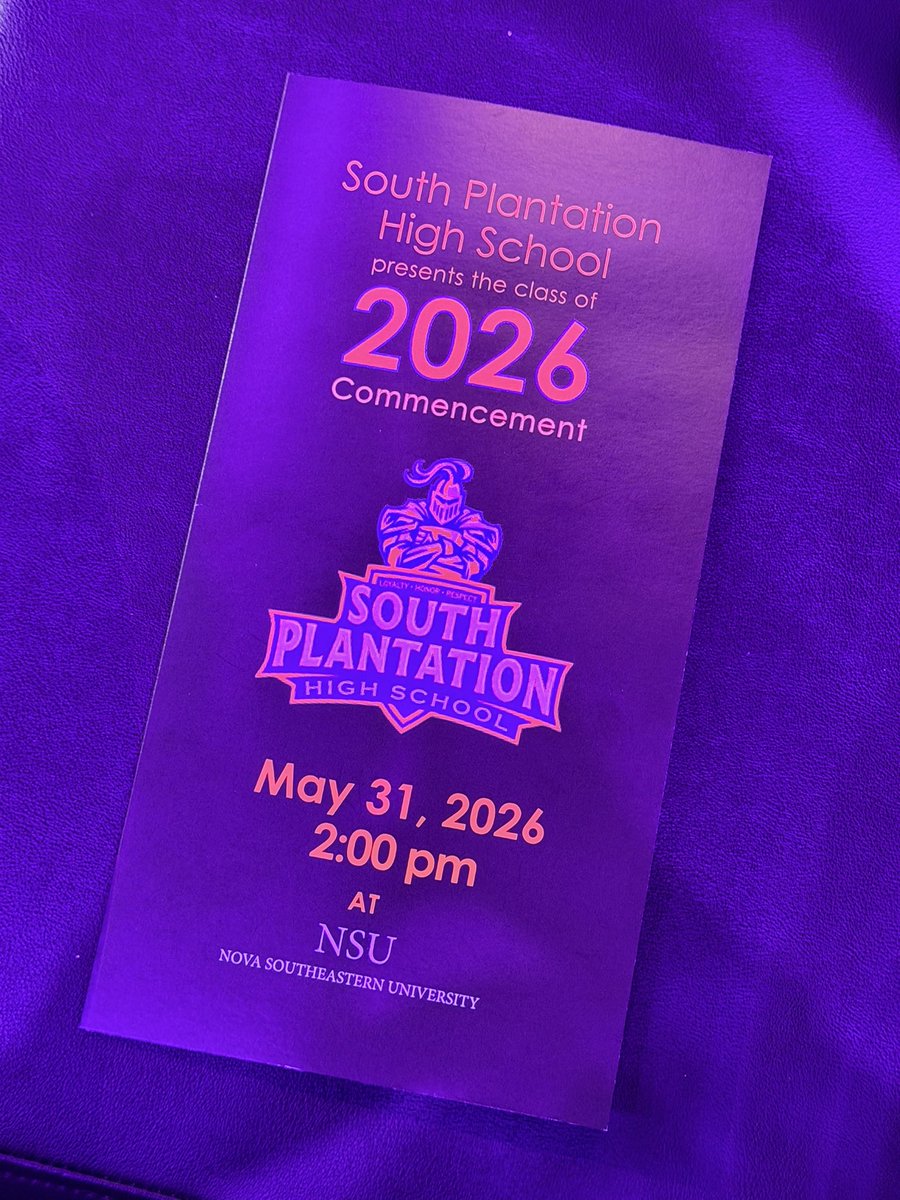 bcpsactivities's tweet photo. Today, we celebrated the outstanding Class of 2026 at South Plantation High School! This milestone marks the start of an exciting new chapter, and we couldn’t be prouder of all you’ve achieved. @browardschools @BCPSDirector https://t.co/EoHLbhurX1