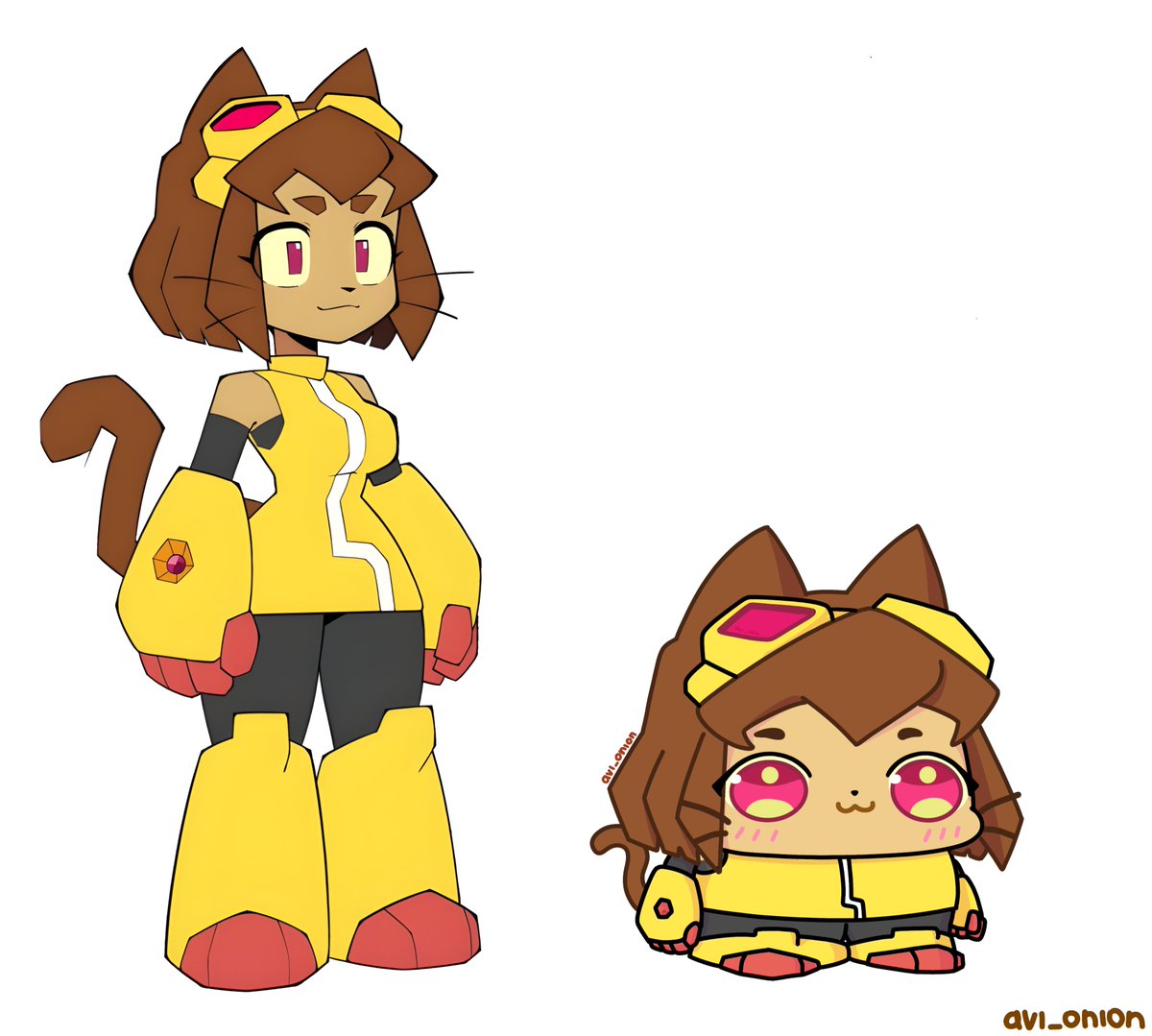 avi_onion's tweet photo. Tried drawing Kit in my style, Is this small enough? #gameoverse :3 https://t.co/svkOKsXXsY