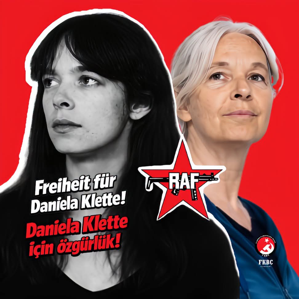 zdemirDenizzgr1's tweet photo. Freiheit für Daniela Klette! Daniela Klette için özgürlük! #FreeDaniela #DanielaKlette https://t.co/6NHYDqeimf