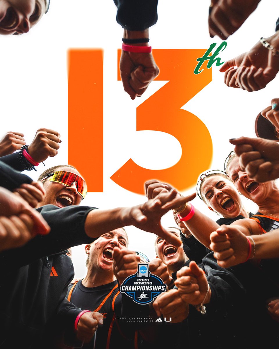 CanesRowing's tweet photo. School records broken. Memories made. A new standard set. 

Our NCAA Championships debut was one for the books. https://t.co/yvJkAlQGUl