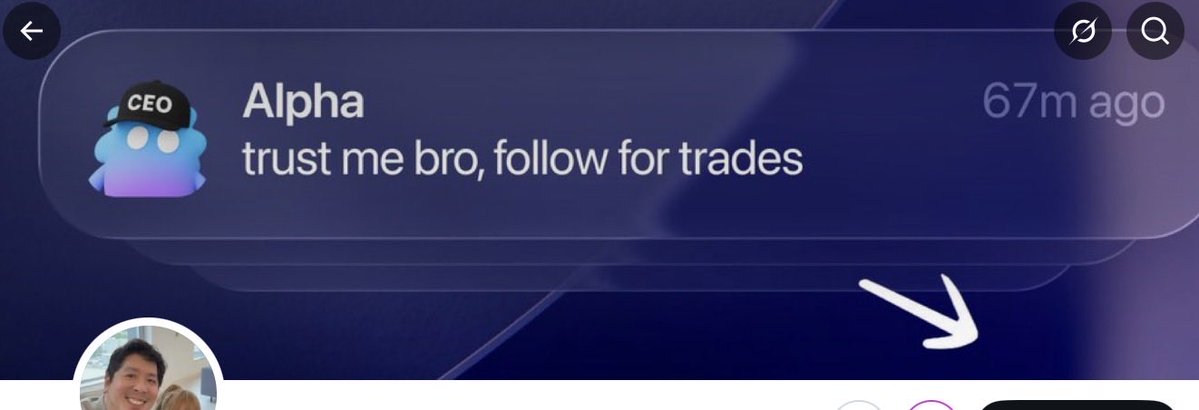 Inves2grow's tweet photo. @MauiBoyMacro File this under “grifter who’s selling an illusion.”

“CEO of Alpha”
147K followers (bots) https://t.co/XcSX3IEicc