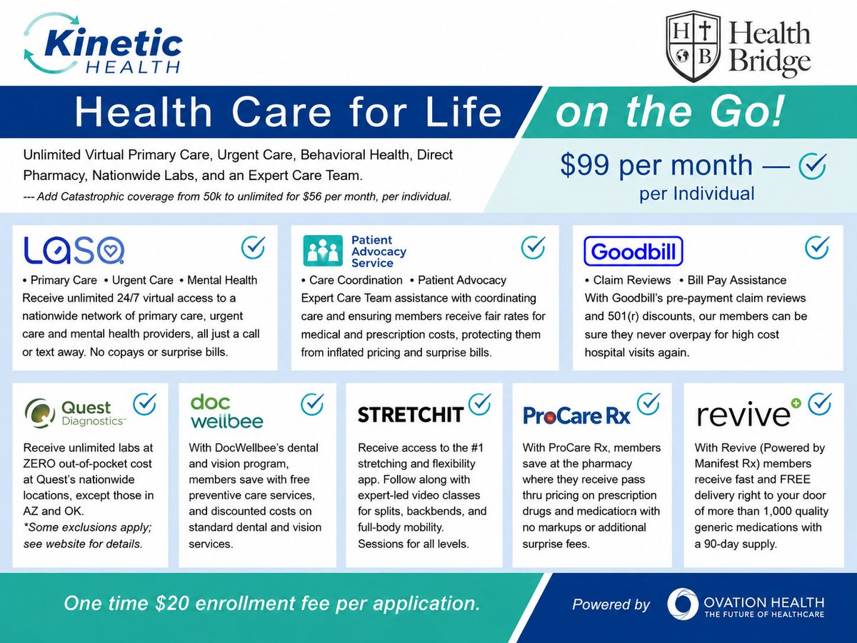 FreedomHealthAZ's tweet photo. Individuals may be able to save hundreds of dollars each month compared to traditional insurance costs while still accessing essential healthcare basics and support for only $99 per month, plus your Freedom Healthcare Membership donation.  

https://t.co/S3ASQhHg0G https://t.co/AWxN42n7CC