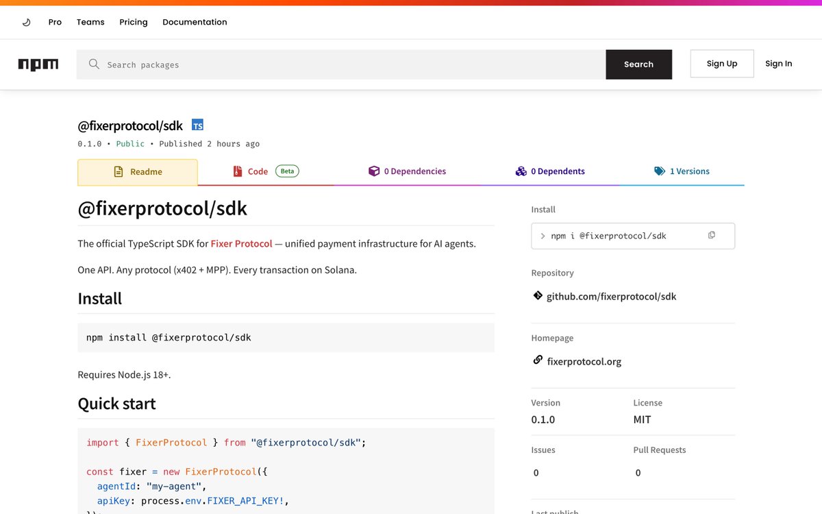 Fixer Protocol tweet media