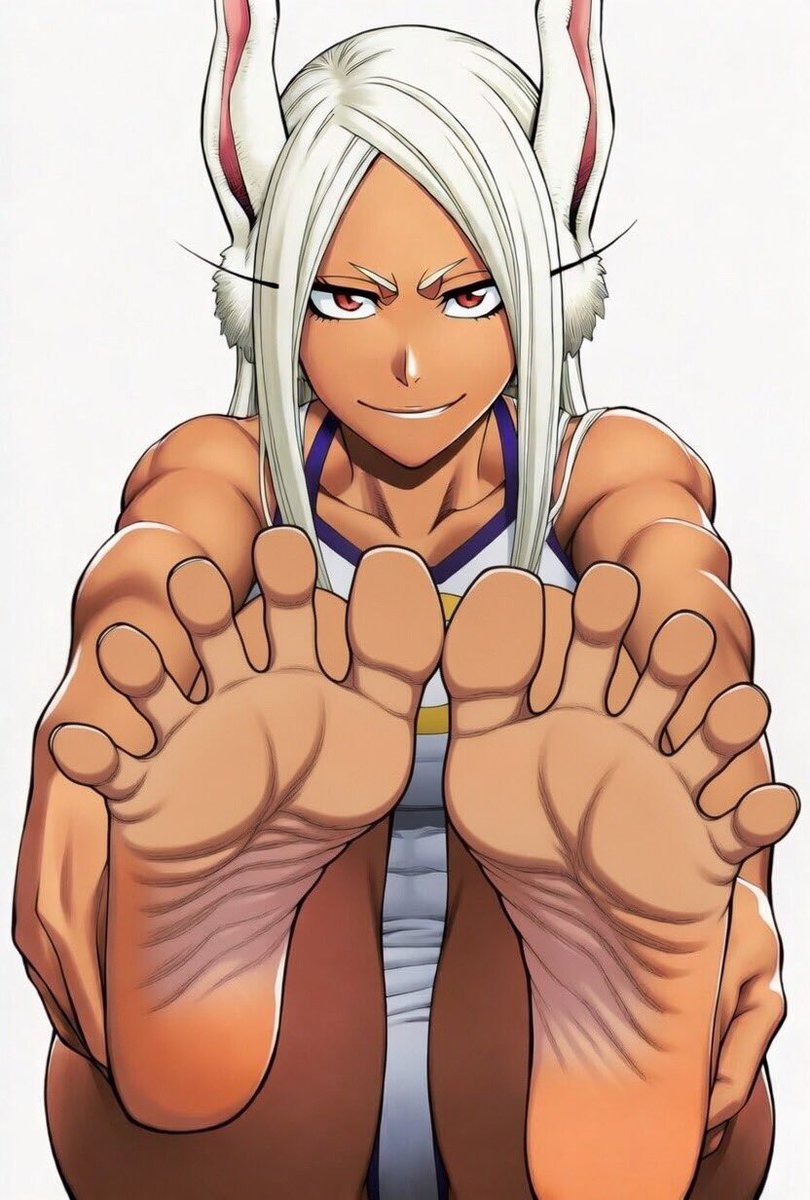 AIHenime's tweet photo. Mirko soles #footfetısh #bokunoheroacademia #MyHeroAcademia #mirko #solepose #toescurl #AI https://t.co/njmi9Wrcmh