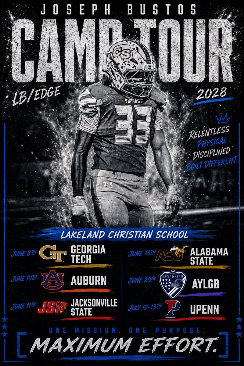 bustos_football's tweet photo. Summer Football Camp Schedule.

@LCSFootball @LCSVikings
@LCSRecruit @H2_Recruiting
@bustos_football @OBallcoach @joneal39
@coachd_dub @JAONTHESPOT @CoachJoeNieves @coachnickdella_ @coach_gresham @coachwill347 @CoachDJDurkin @Coach_KPope https://t.co/5Al5IyM4XW