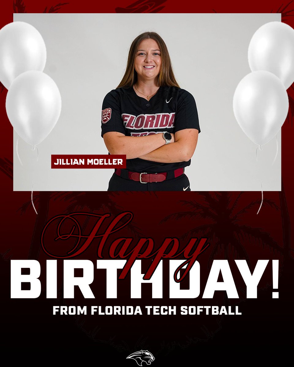 FloridaTechSB's tweet photo. Save some cake for Jillian today! 🍰

Sending birthday wishes to our rising senior outfileder Jillian Moeller today!

#GoPanthers | #TechBuilt https://t.co/RIAZIpthlv