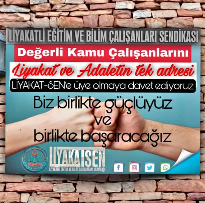 liyakat_sen's tweet photo. Liyakat ve adaletin tek adresi... #LiyakatSen https://t.co/oF2YlKaszo