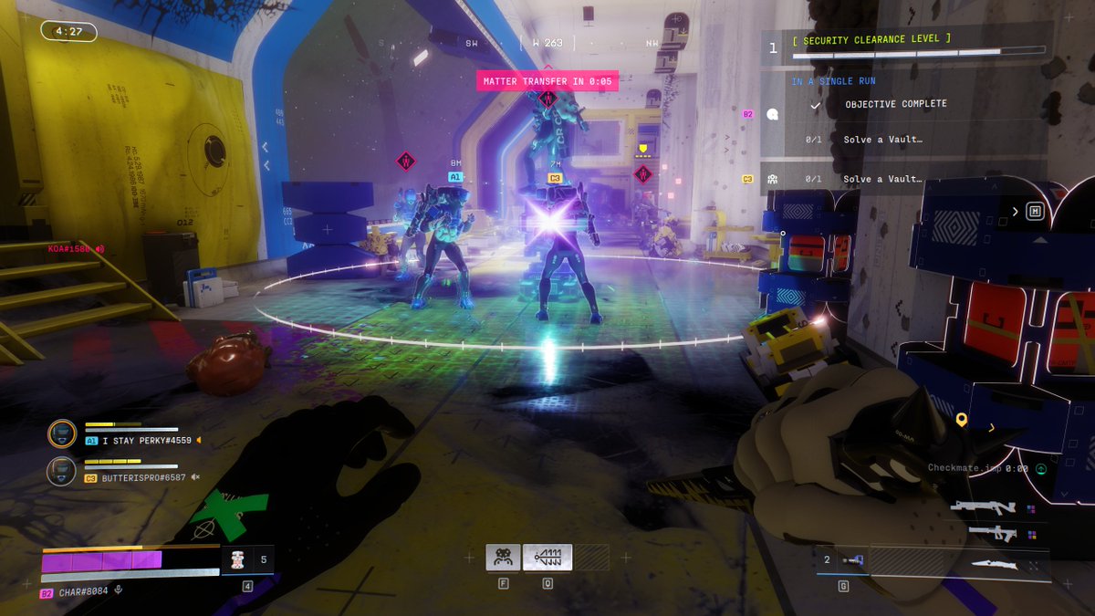 CharOnTwitch's tweet photo. Made some buds and hit a 6-man Compiler kill right before reset (I didn't get the skin for some reason 🥲) https://t.co/O044SFPYac