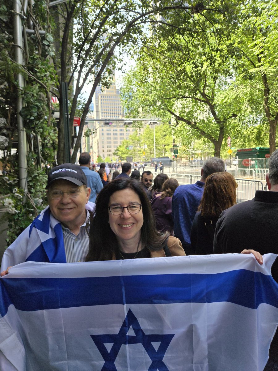 RTreatman's tweet photo. At the Israel Parade in NYC today. https://t.co/aHbMYIE0Wn