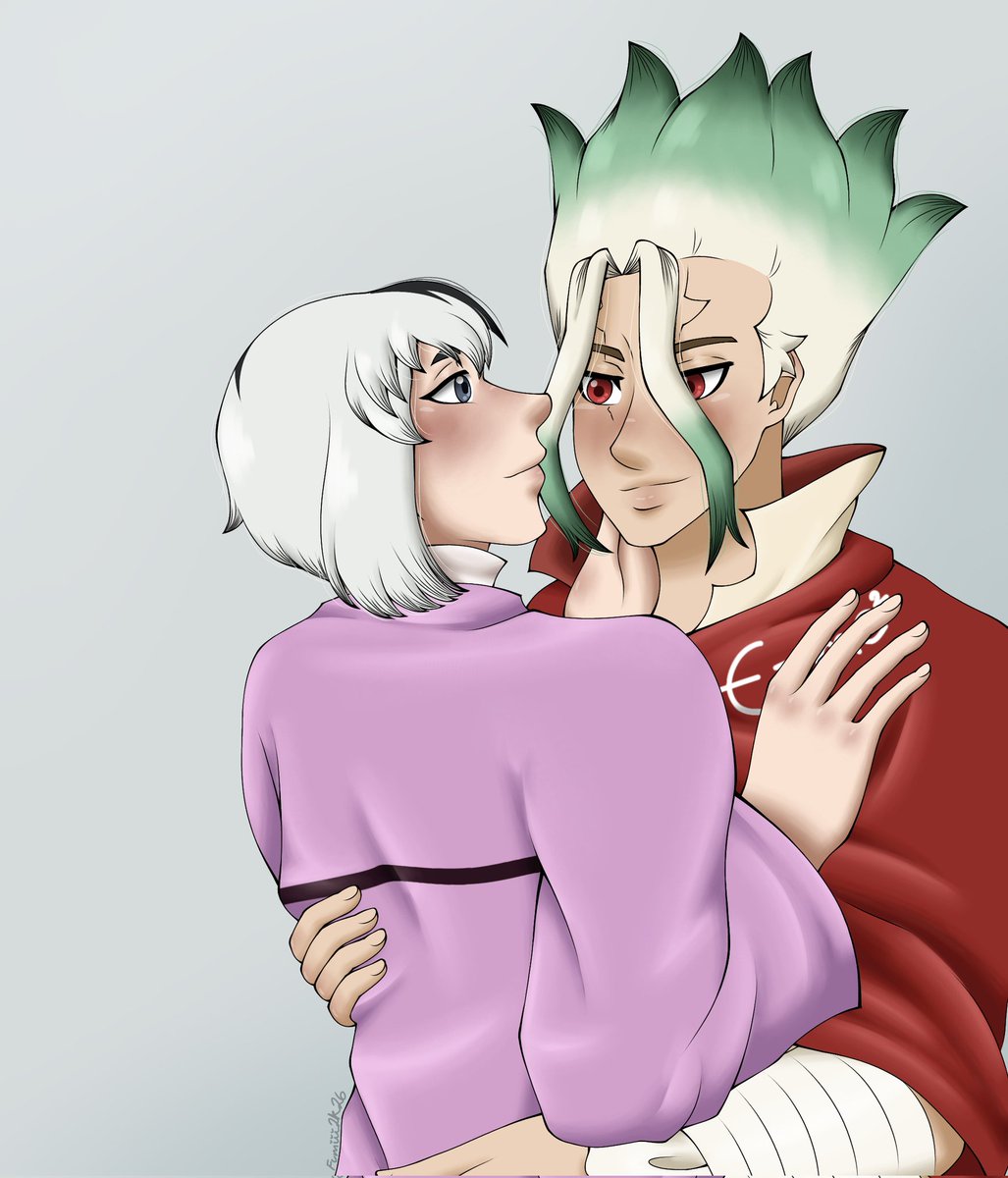 fumii_yu's tweet photo. Finished✨💚💜

#sengen #dcst #drstone #senkuishigami #genasagiri https://t.co/VsNtvKl2Xt