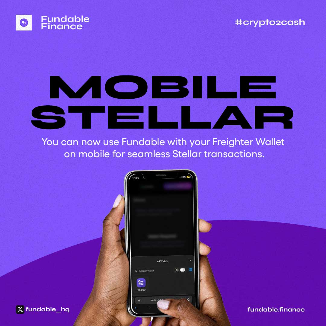 FundableHQ's tweet photo. You made money in crypto. Now what? 

Cash out in under 90 seconds with Fundable Off-Ramp, across 25+ African countries and multiple chains. Stream it to the people who matter, daily, weekly, or monthly. Minimal fees. No stress. Real control. Built for this. @FundableHQ Finance. https://t.co/j58QN30vTM