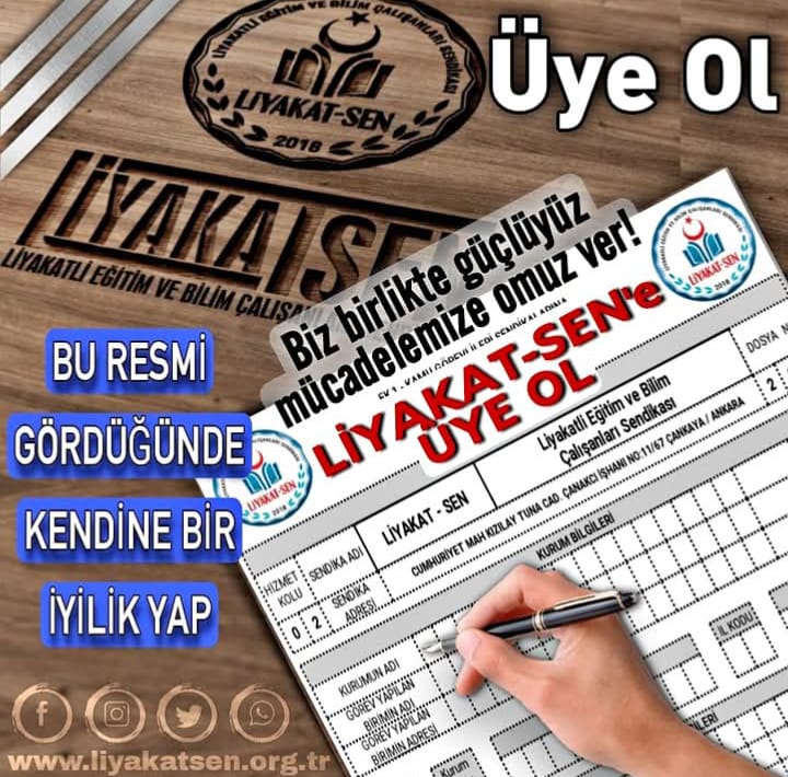 liyakat_sen's tweet photo. Eğitim ve bilim emekçisi meslektaşım; bu resmi gördüğünde kendine bir iyilik yap: #LiyakatSen'e üye ol! https://t.co/6ViyL7ZXWz