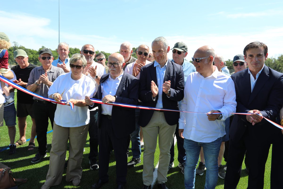 ALSantucci's tweet photo. Complexe sportif de Ghisonaccia
J’étais présente ce matin pour l’inauguration de cet équipement sportif majeur à la fois pour Ghisonaccia et l’ensemble du territoire. Un investissement important soutenu à 2,5 millions par @CdC_Corsica 
Felicitazione à u Merre è a so squadra ! https://t.co/YYrjjYFFSm