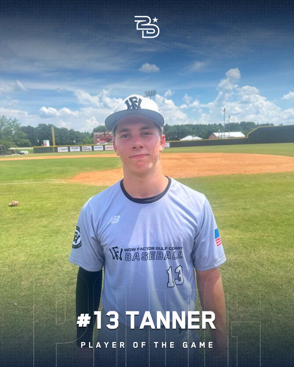 2DsportsMS's tweet photo. ⭐️Player of the Game⭐️

#13 Tanner 

Wow Factor https://t.co/AWUmZgVjX5