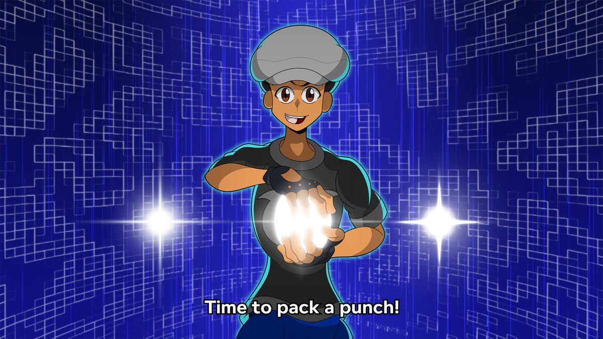 AntCrossKey's tweet photo. "Let's show them how strong our beat is, Gaomon!"  
🫳🥚🫴🧬 #Digimon #DigimonBeatbreak https://t.co/eRs9KOtDuV