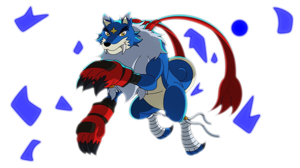 AntCrossKey's tweet photo. "Let's show them how strong our beat is, Gaomon!"  
🫳🥚🫴🧬 #Digimon #DigimonBeatbreak https://t.co/eRs9KOtDuV