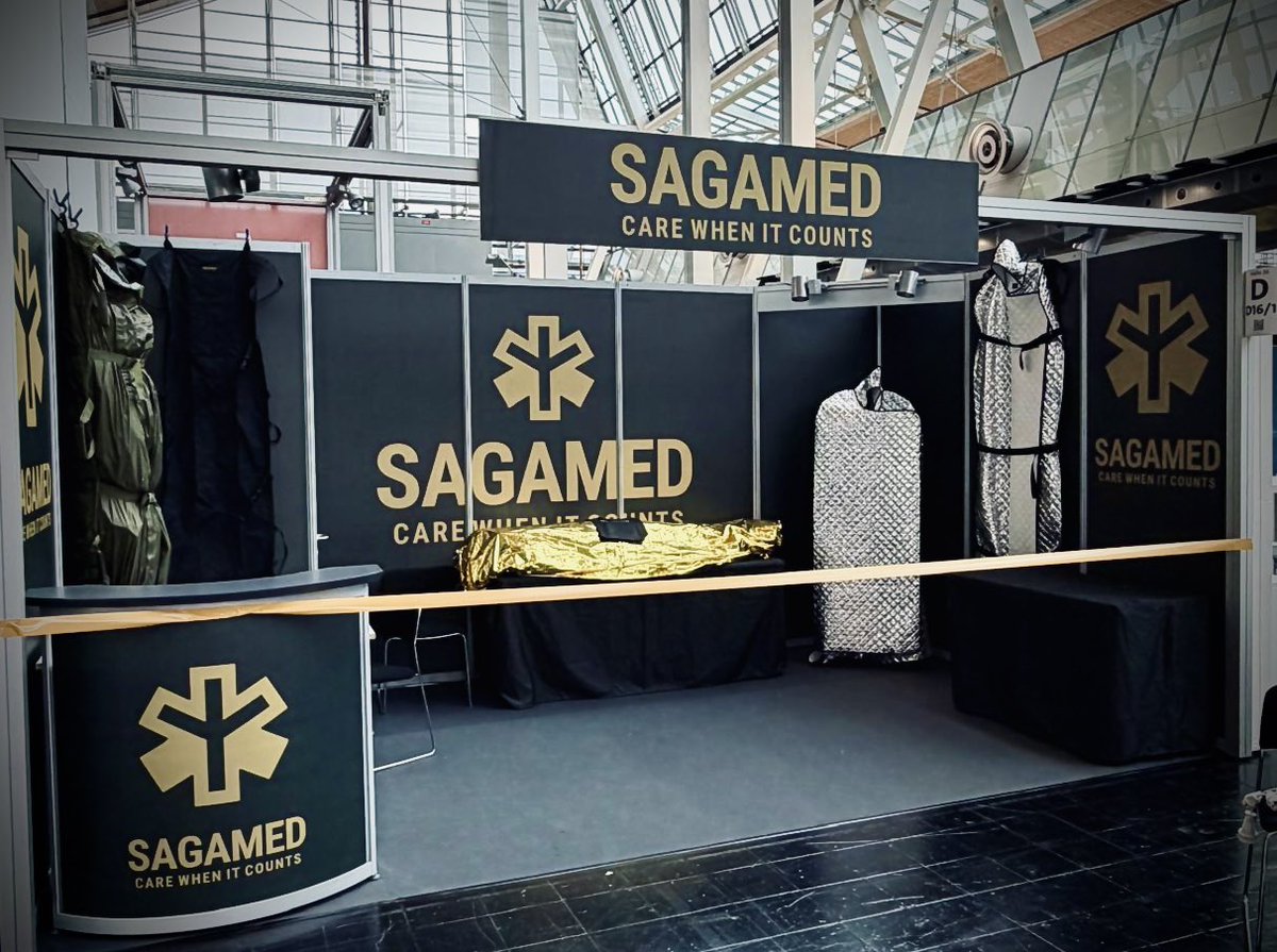 Sagamedofficial's tweet photo. See you at INTERSCHUTZ - Hannover.
Hall 26 • Stand D16/1

SAGAMED
CARE WHEN IT COUNTS

#INTERSCHUTZ #INTERSCHUTZ2026 #Sagamed #tacticalfirstaid #CareWhenItCounts https://t.co/YeE5ZAiJJm