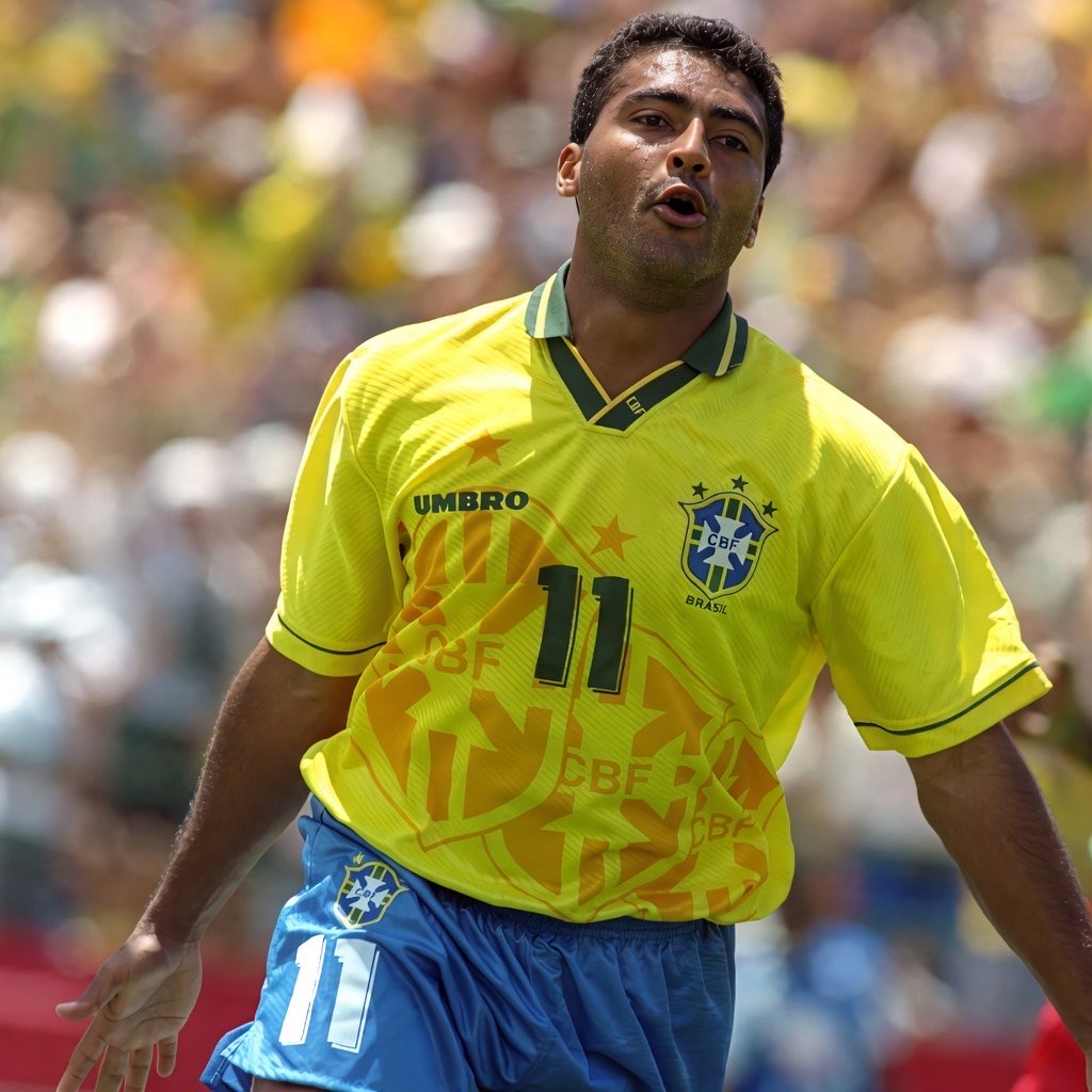 futnostalgico's tweet photo. Romário foi o camisa 11 da Seleção Brasileira em 1994. 🇧🇷🤩 https://t.co/i0lqid5KT1