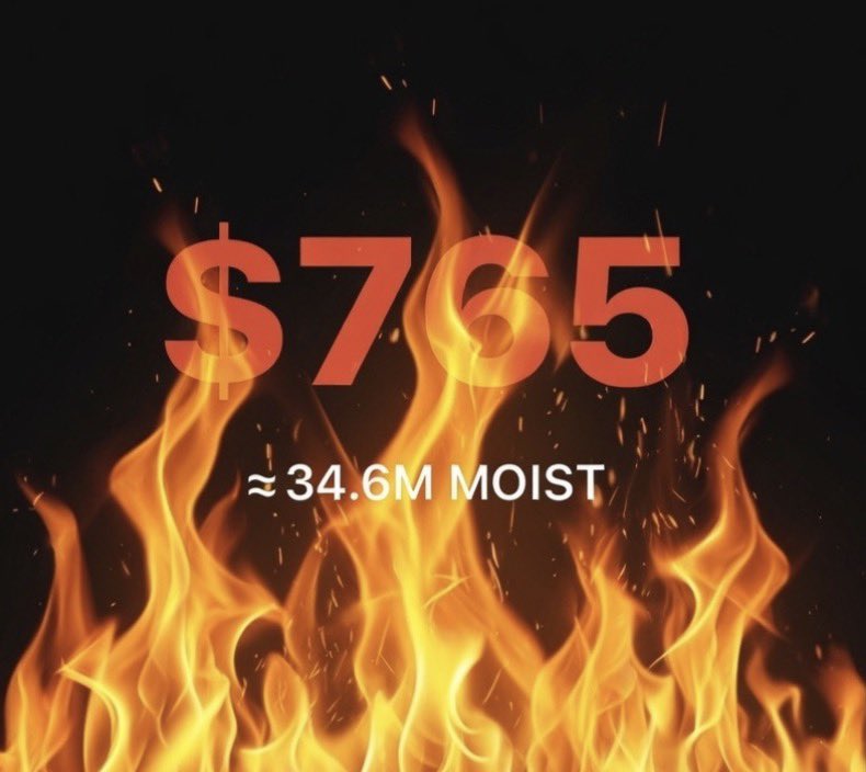 Capsssy's tweet photo. @MoistToken @SolSlugsNFT Burn Baby burn
We do whatever it takes
$MOIST gets burnt and evaporates into moisture,
Let it rain 💦 https://t.co/GzoOMifSAR